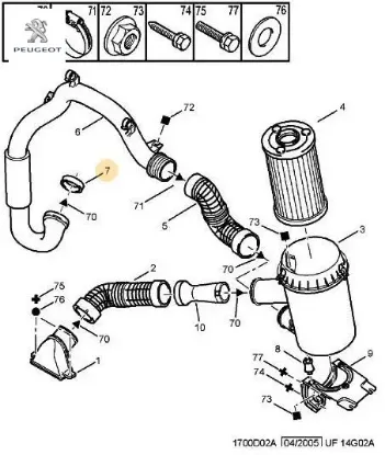 Lastik Conta Peugeot 1424.V5 resmi