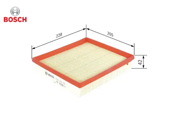 Hava Filtresi Bmw F20 F30 Bosch  13718507320   F026400375 resmi