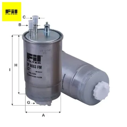 Mazot Filtresi Bipper-boxer-combo-linea Euro5 resmi