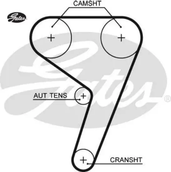 Triger Kayişi 11> Focus C-max 1.6 16v Gates  BM5G6K28AA/ 1675963   5669XS resmi