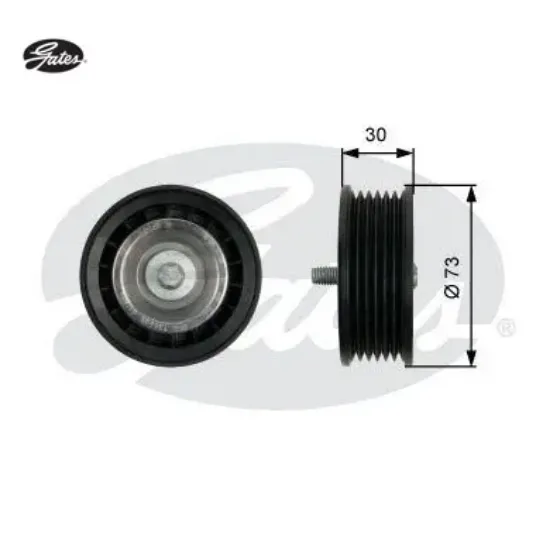 V Kayiş Gergi Rulmani Gates T36435 resmi