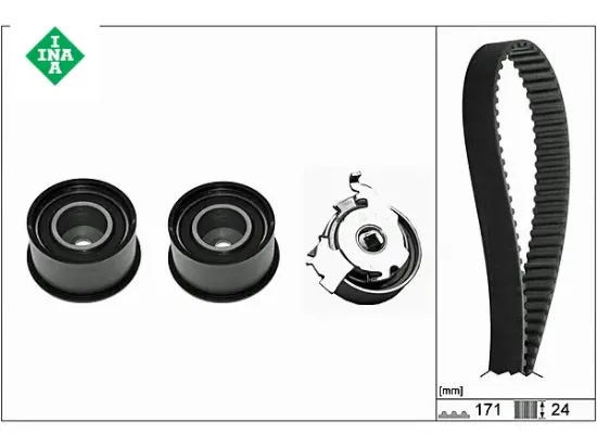 Eksantrik Gergi Seti    Captiva-vectra-antara A-frontera A resmi