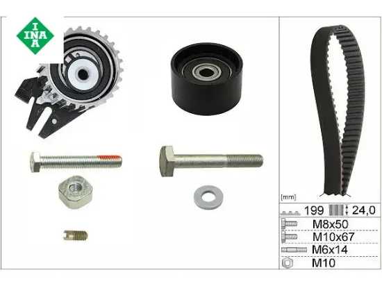 Eksantrik Gergi Kiti (199x240) Astra J-insignia Combo Zafira C-doblo 10 2.0 Cdti Mtj resmi
