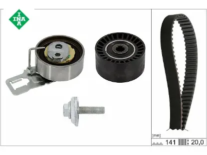 Triger Kayiş Seti Fieste-focus-modeso 1.5tdci resmi