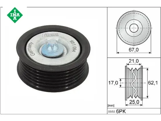Gergi Rulmani V Kayişi    C/e/slk Seri Ina  A0002021619/ A1562020019/ A156   532062910 resmi