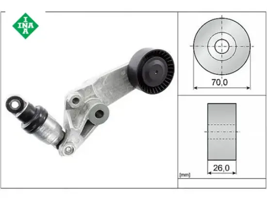 Alternatör Gergi Rulmani Avensis 1.6vvti-1.8vvti 00-03 Corolla 1.4vvti 1.6vvti-1.8 resmi