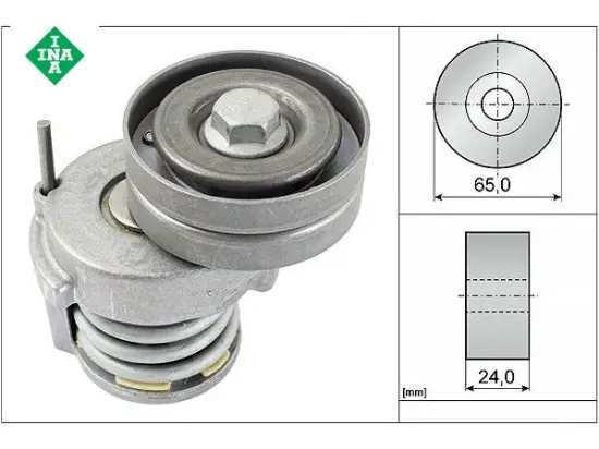 Alternatör Gergi Rulmani (kütüklü) Golf5-jetta-passat-tiguan-polo-a3 1.2-1.4 Tsi(blg-bmy-caxa-cbza/b resmi