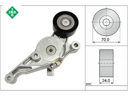Alternatör Gergi Rulmani (kütüklü) Caddy-t5-golf5-jetta-passat 1.9-2.0 Tdi resmi