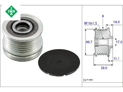 Alternatör Kasnaği    W203-w210-w220 Ina  A6111550715   535005010 resmi