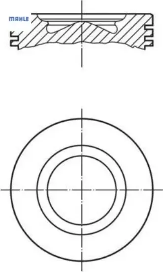 Piston Segman 88,00+0,60 Ducato-j10 2.3jtd (0,20 Kisa ) resmi