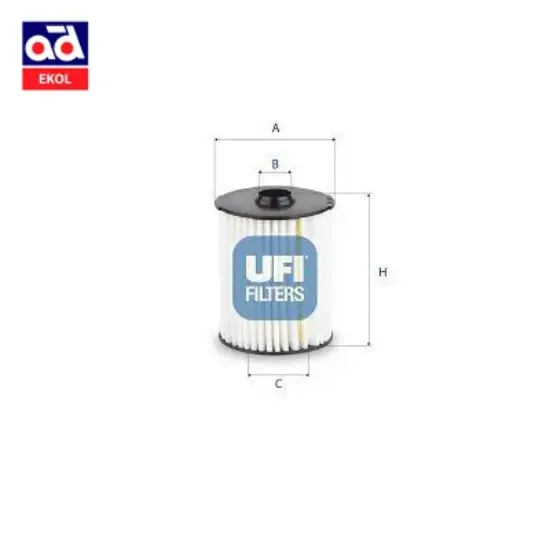 Yağ Filtresi Ducato 2.2 21> Ekol  46349008-73504476  FIAT 25.228.00 resmi