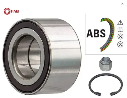 Ön Teker Rulmani 208 Ii-corsa F 1.2 Eb2 1.5 Bluehdi resmi