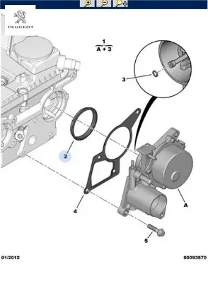 Vakum Pompa Contasi  Boxer 06-> Peugeot 4570.18 resmi