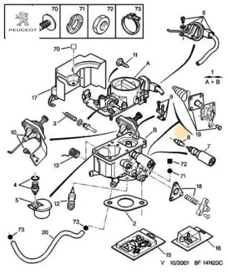 Otomatik Avans Memesi Peugeot 1410.A9 resmi