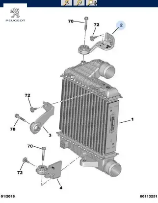 İnterkol Bağlanti Ayak 308 T9 3008 5008 C4 Ep6fdt Peugeot 9803779180 resmi