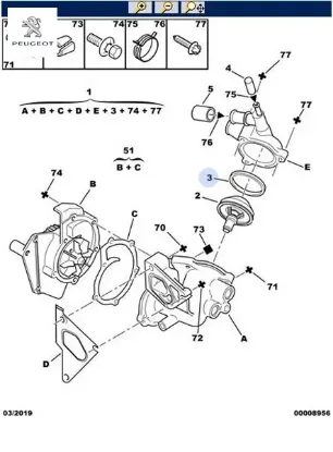 Lastik Conta Dizel Peugeot 1339.66 resmi