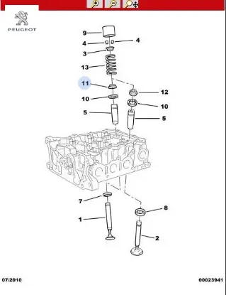 Emme Subap Lastik 1.0 Peugeot    CITROEN, PEUGEOT 0956.54 resmi