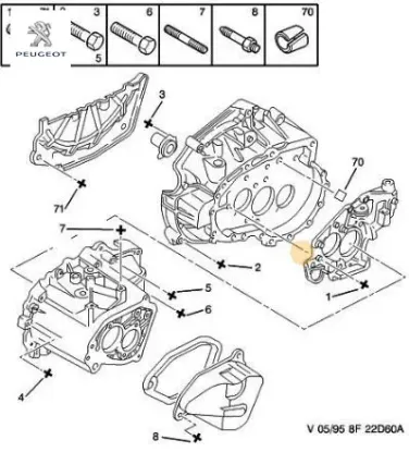 Karter Vidasi Peugeot 2103.17 resmi