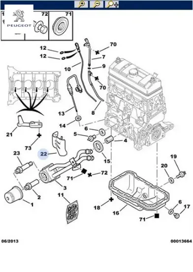 Koruyucu Ekran Peugeot 1131.A7 resmi