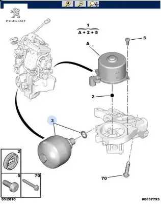 Vites Akümülatörü 208-308-508-3008-5008-tepe-c4-c5-berlingo 1.6 -bravo-fiorino-punto 1.3-ducato 3.0 resmi
