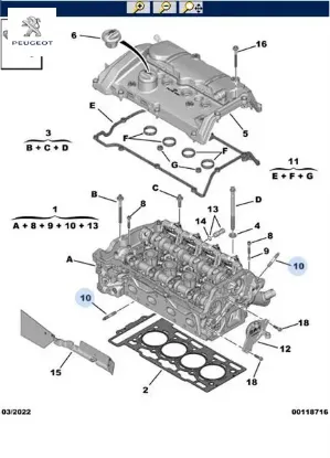 Egsoz Saplamasi Peugeot 0212.15 resmi