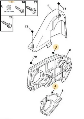Triger Kapak Vidasi Partner-c2-c3-expert resmi