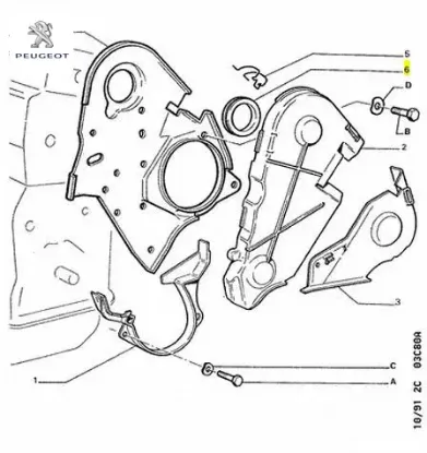 Conta Peugeot    CITROEN, PEUGEOT 0326.14 resmi