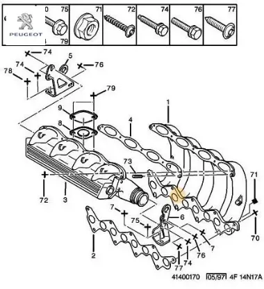 Emme Man.tespit Ayaği Dj5 Peugeot 0363.60 resmi