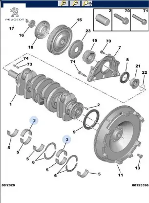 Ana Yatak Boxer  2.0 Hdi  Dw10fud Euro 6 ( 2 Ad Aliniz ) resmi