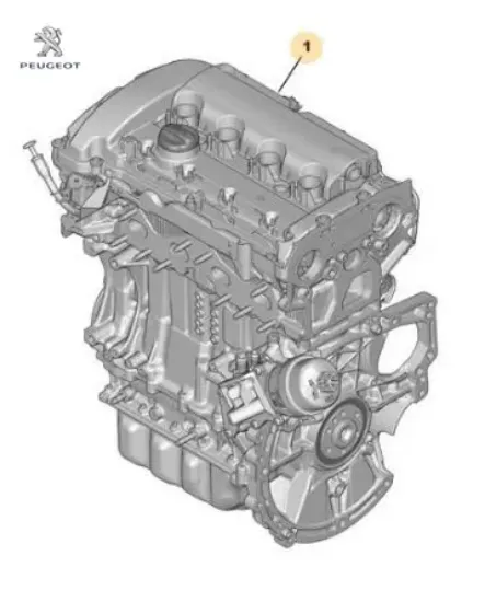 Komple Motor Ep6cdt 156 Bg Peugeot 0135.RJ resmi