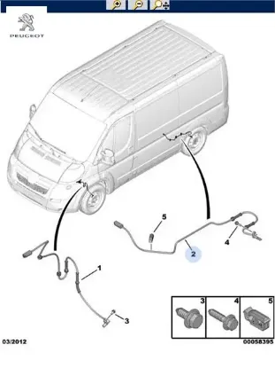 Abs Stm Kaptörü Peugeot  1688055680    1688055680 resmi