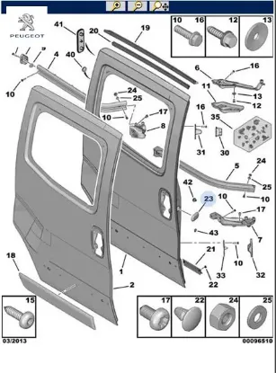 Plastik Kapak Peugeot 1611899780 resmi
