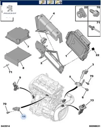 Eksantrik Mil Kaptörü Boxer-transit V347-connect 6C1112073AB/ 6C1112K073/ 2S7Q resmi