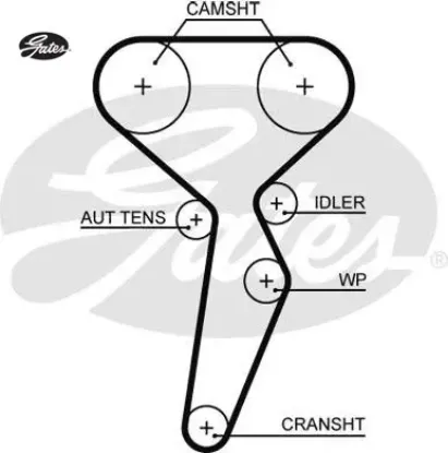 Triger Kayişi  Clio Ii-iii-megane I-ii-iii-logan I-ii-scenic I-ii 1.4 16v-1.6 K4m-k4j resmi