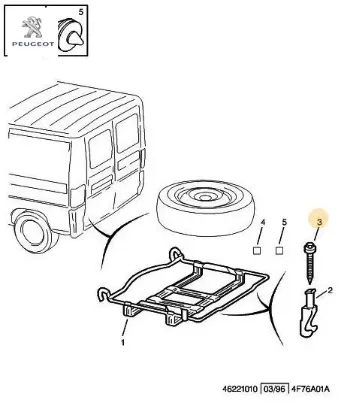 Tesbit Vidasi Boxer Peugeot 7615.74 resmi