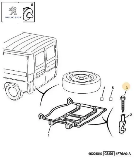 Tesbit Vidasi Boxer Peugeot 7615.74 resmi