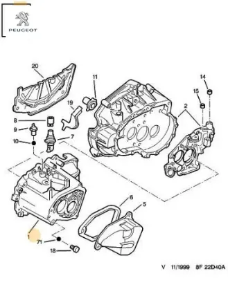 Conta Peugeot 6988.01 resmi