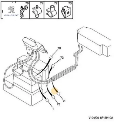 Agraf Str Peugeot 6992.A8 resmi
