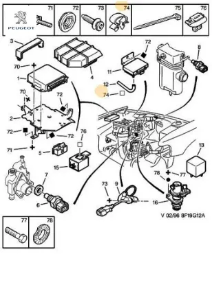 Agraf Peugeot 6995.45 resmi