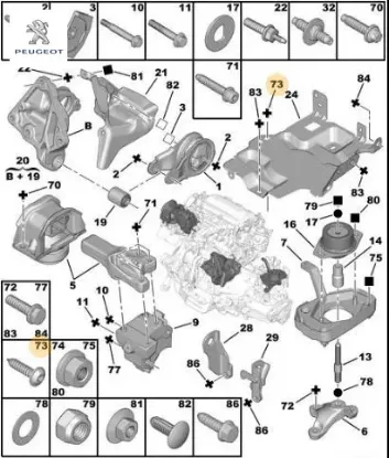 Klips Peugeot 6924.H2 resmi