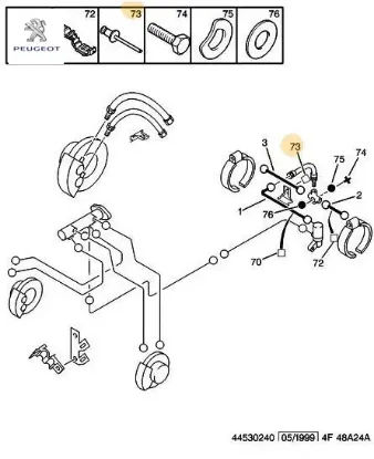 Perçin Peugeot 6973.27 resmi