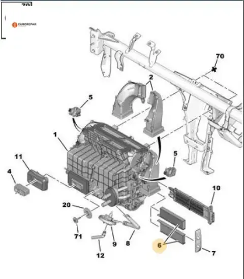 Mqp Polen Filtresi Karbonlu Partner Tepee-c4 1.6 H resmi