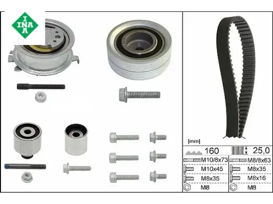 Triger Kiti   Crafter-t6-a3-jetta-caddy-polo-passat 1.6-2.0 Tdi Cayb/caab/ckub/cffb/cfwa/caga resmi