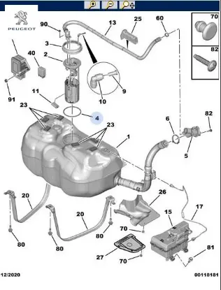 Mazot Pompa Somun Contasi Boxer-jumper Iii Peugeot 1531.39 resmi