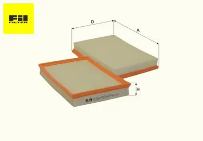 Hava Filtresi  Vectra C  1.6/1.8  02-> Fil Filter  95517666/ 835630/ E147255   HP2143 resmi