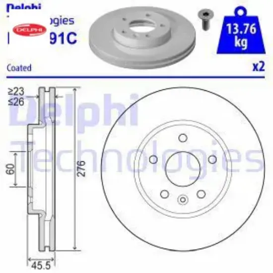 Fren Disk Aynasi Ön     Astra J-cruze-aveo T300  1.3/1.4  10-> resmi