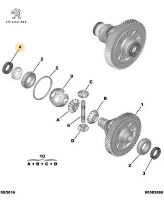Aks Keçesi Sağ       106-206-301-3008-5008-expert-partner-rifter-traveller-c2-c3-c4-c5-berlingo resmi