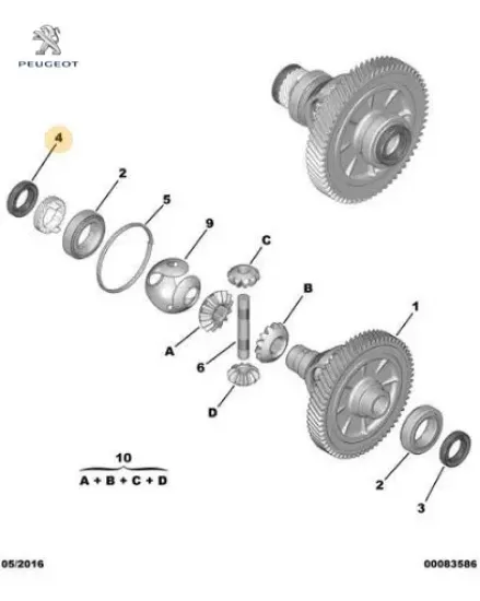 Aks Keçesi Sağ       106-206-301-3008-5008-expert-partner-rifter-traveller-c2-c3-c4-c5-berlingo 3121.46/ 312146 resmi