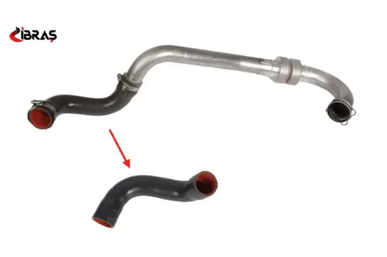 Turbo Çikiş Hortumu Megane Ii 1.5dci 110 Ps/820027 Ibras  8200276297   11570 resmi