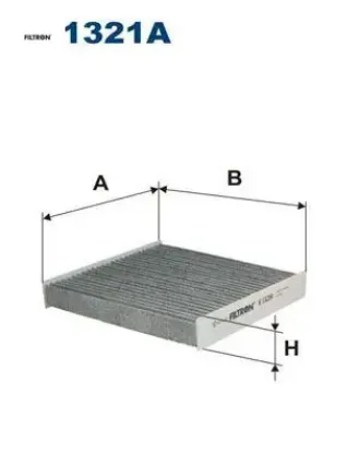 Polen Filtresi Renault Filtron  272773151R  DACIA, NISSAN, RENAULT K1321A resmi